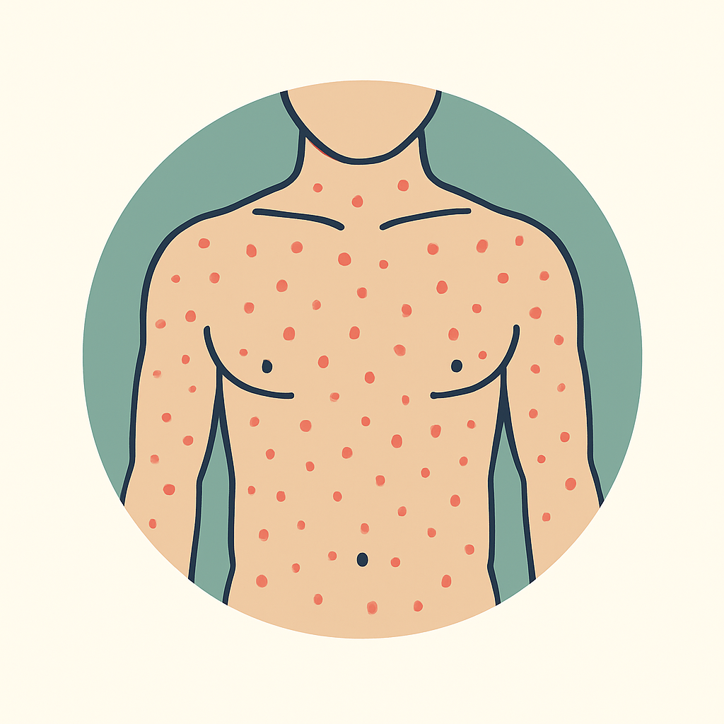 körper acne (rücken/brust) routine