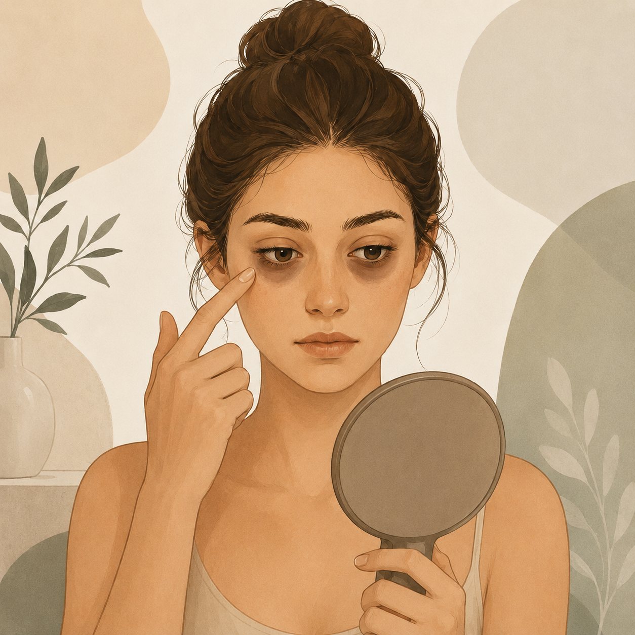 Routine against dark circles