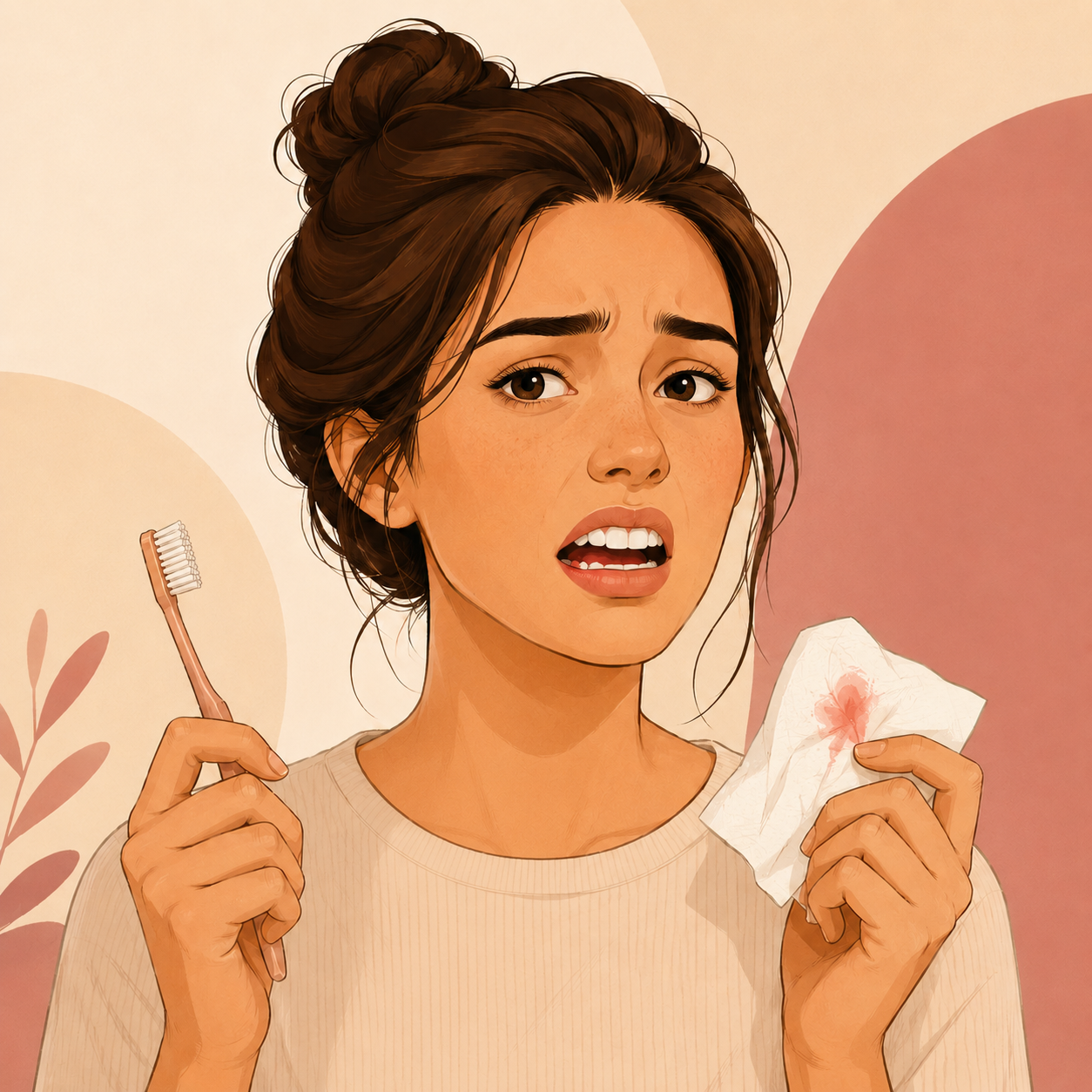 Routine against bleeding gums