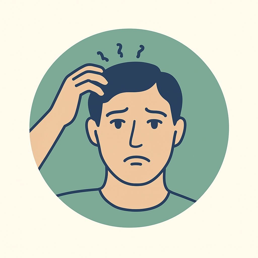 Routine gegen Juckende Kopfhaut