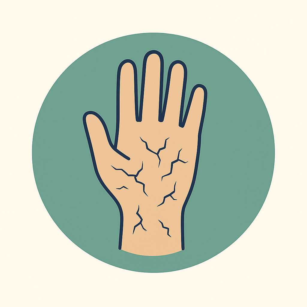 Routine gegen Trockene Hände