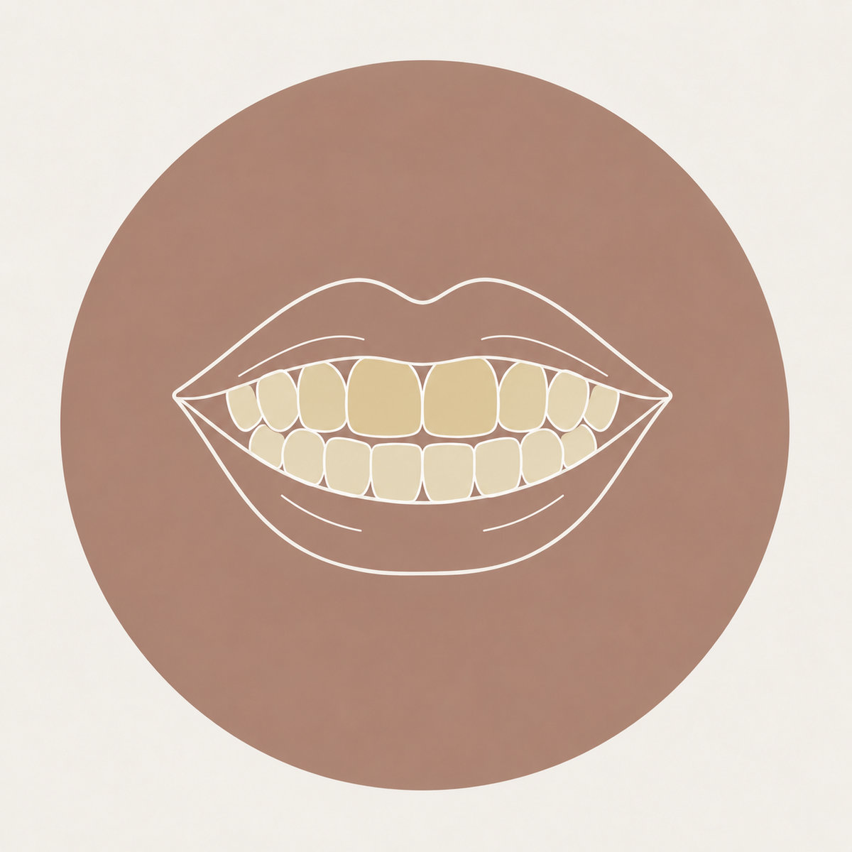 Routine Against Yellow Teeth