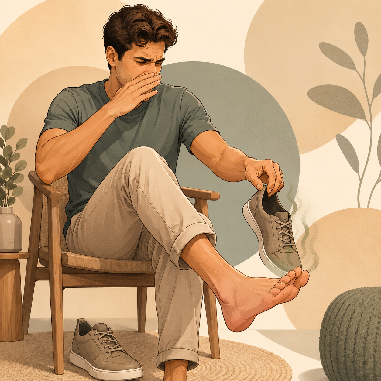 Routine Against Foot Odor