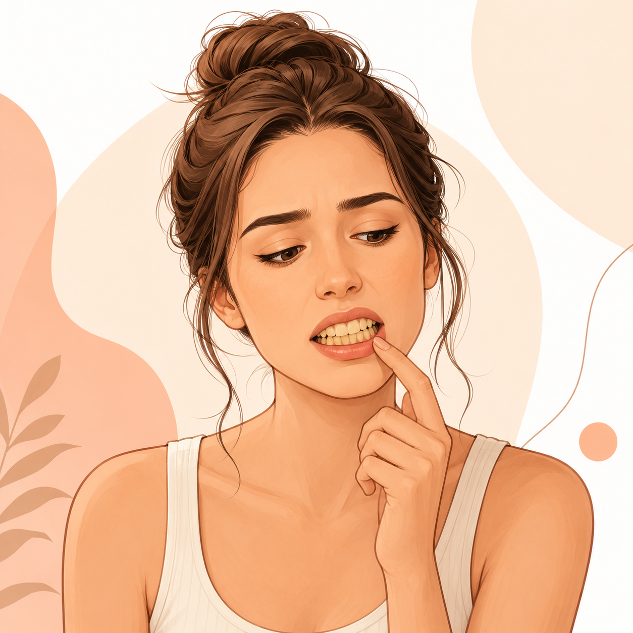 Routine Against Yellow Teeth
