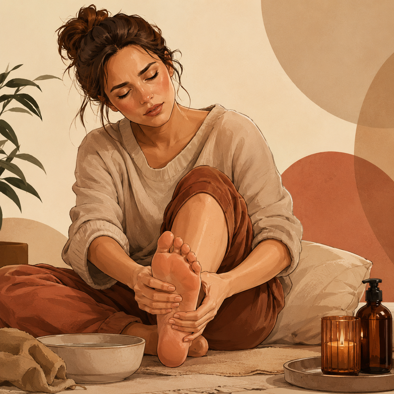Routine for Tired Feet