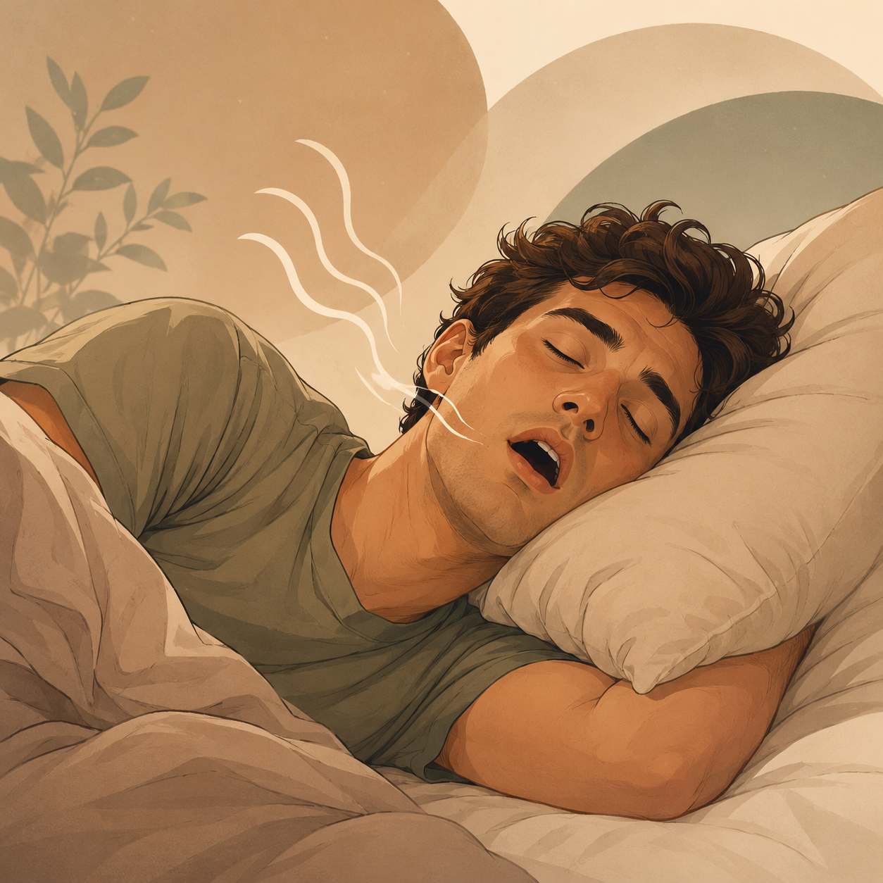 Anti-snoring routine