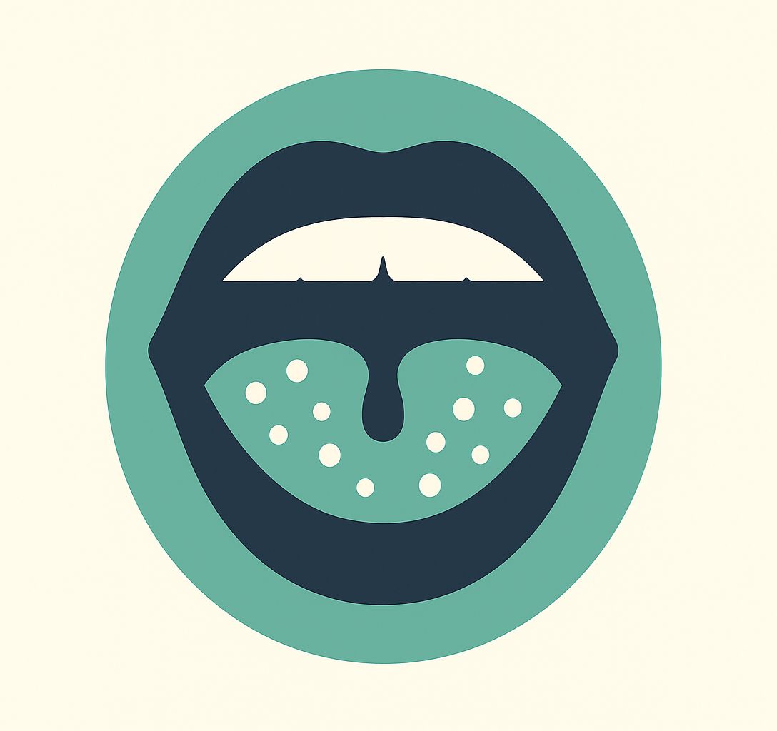 Routine gegen Weiße Zunge