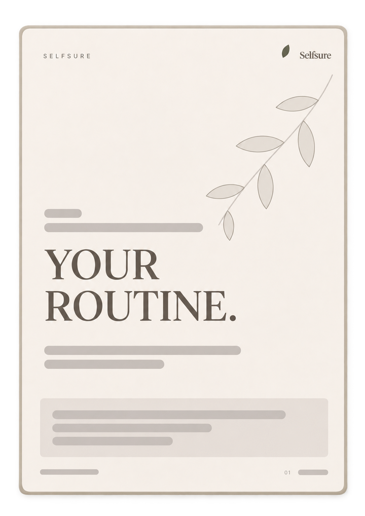 Selfsure Routine, vordere PDF-Vorschau